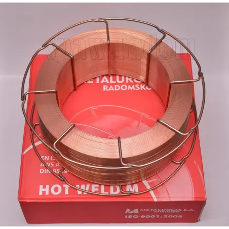 Drut do spawania SG2 0,8/15kg HOT WELD M METALURGIA (M0074)