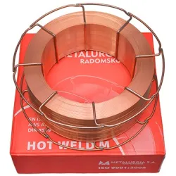 Drut do spawania SG2 1,0/15kg HOT WELD M METALURGIA (M0075)