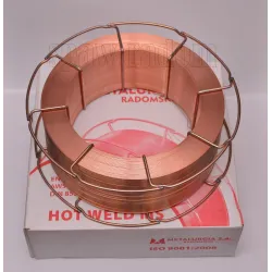 Drut do spawania SG3 0,8/15kg HOT WELD MS METALURGIA (M0080)