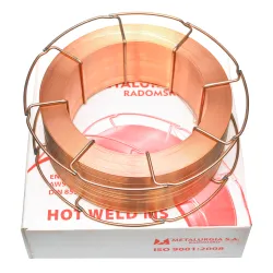 Drut do spawania SG3 1,0/15kg HOT WELD MS METALURGIA (M0081)