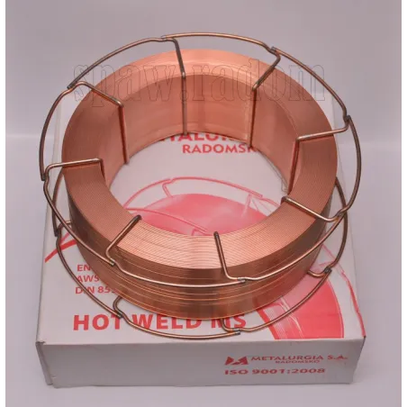 Drut do spawania SG3 1,2/15kg HOT WELD MS METALURGIA (M0082)