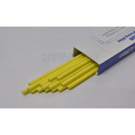 Lut srebrny otulony Ag-45 żółty lub biały 2,5 x 500 (AM0061) (cena za 1szt.)