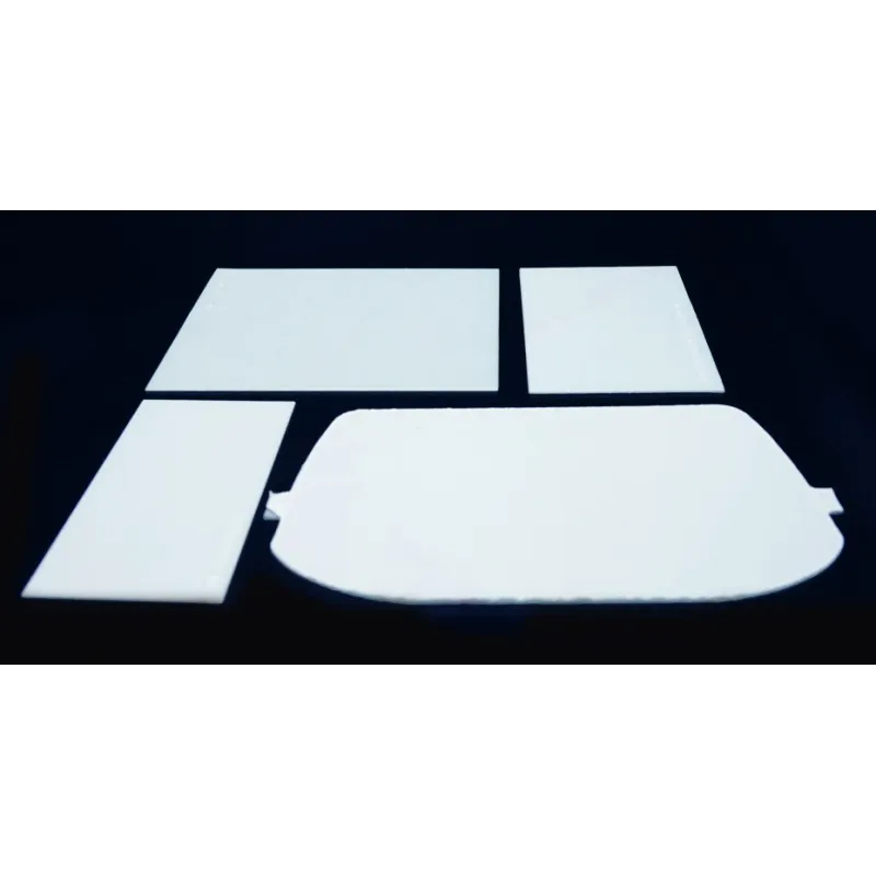 Wewnętrzna i zewnętrzna szybka ochronna PCV x 25 wymiarów