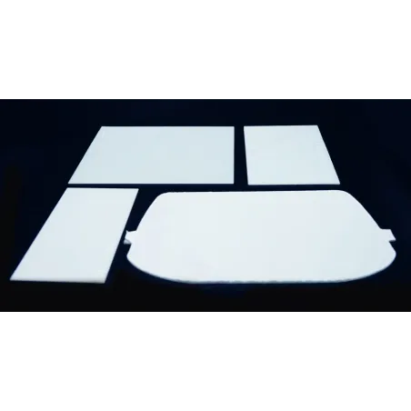 Wewnętrzna i zewnętrzna szybka ochronna PCV x 25 wymiarów