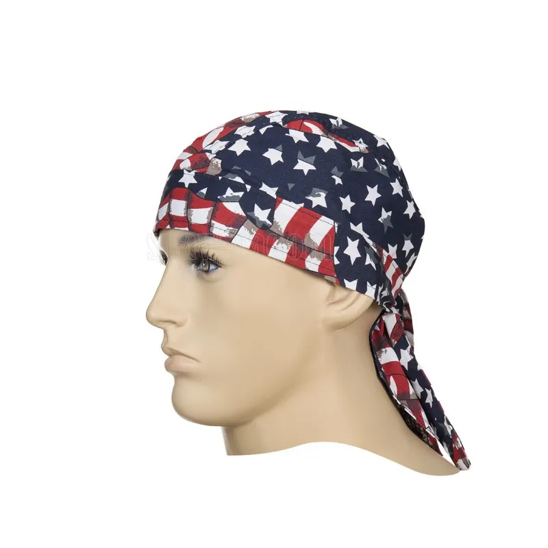 Chusta spawalnicza flaga USA (W0008)