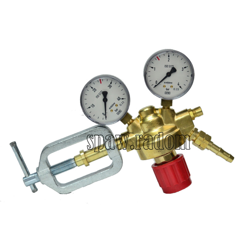 Reduktory do acetylenu oraz podzespoły