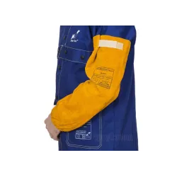 Skórzane rękawy spawalnicze z dwoiny bydlęcej (para) GOLDEN BROWN (W0097)