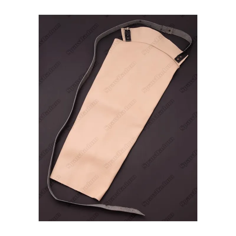 Rękaw spawalniczy prawy ze skóry licowej (KR4448)