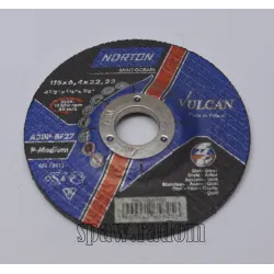 Tarcza do szlifowania metal/inox Vulcan 115x6.4x22.23 NORTON (N0041)