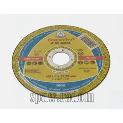 Tarcza do cięcia inox A60 Extra 125x1,0x22,2 KLINGSPOR (K0020)