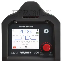 200A Urządzenie inwertorowe PARTNER II TIG 200 DC IGBT WELDER FANTASY (WF8741)