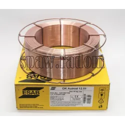 Drut do spawania SG2 OK AUTROD 12.51 1,0/18kg ESAB (ESAB0141)
