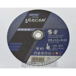 Tarcza do cięcia metal/inox Vulcan 230x2.5x22.23 NORTON (N0056)