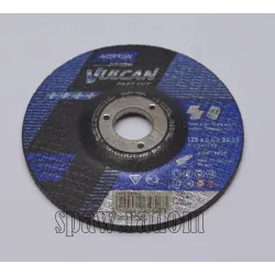 Tarcza do szlifowania metal/inox Vulcan 125x6.4x22.23 NORTON (N0042)
