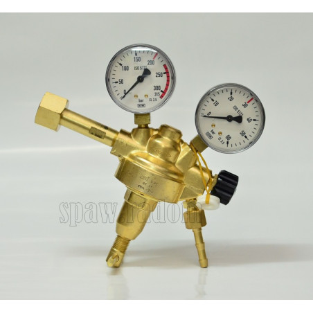 Reduktor do wodoru RBW-3-z (z zaworem odcinającym) PERUN (PER1227)