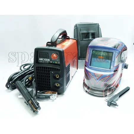 200A Spawarka ARC MMA ADORE X/200 IGBT + przyłbica autom. WELDER FANTASY (WF0247)