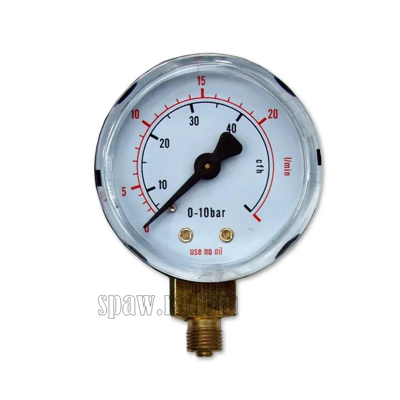 Manometr CO2/Argon roboczy mini 50mm 20l/min (TEC0143)