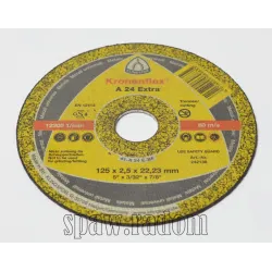 Tarcza do cięcia metalu A24 Extra 125x2,5x22 KLINGSPOR (K0012)