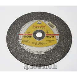 Tarcza do cięcia aluminium A46N Supra 230x3,0x22 KLINGSPOR (K0003)