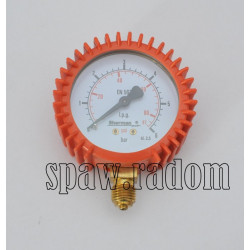 Manometr propan-butan 6bar gwint 1/4 63mm (IMPORT) (IM0472)