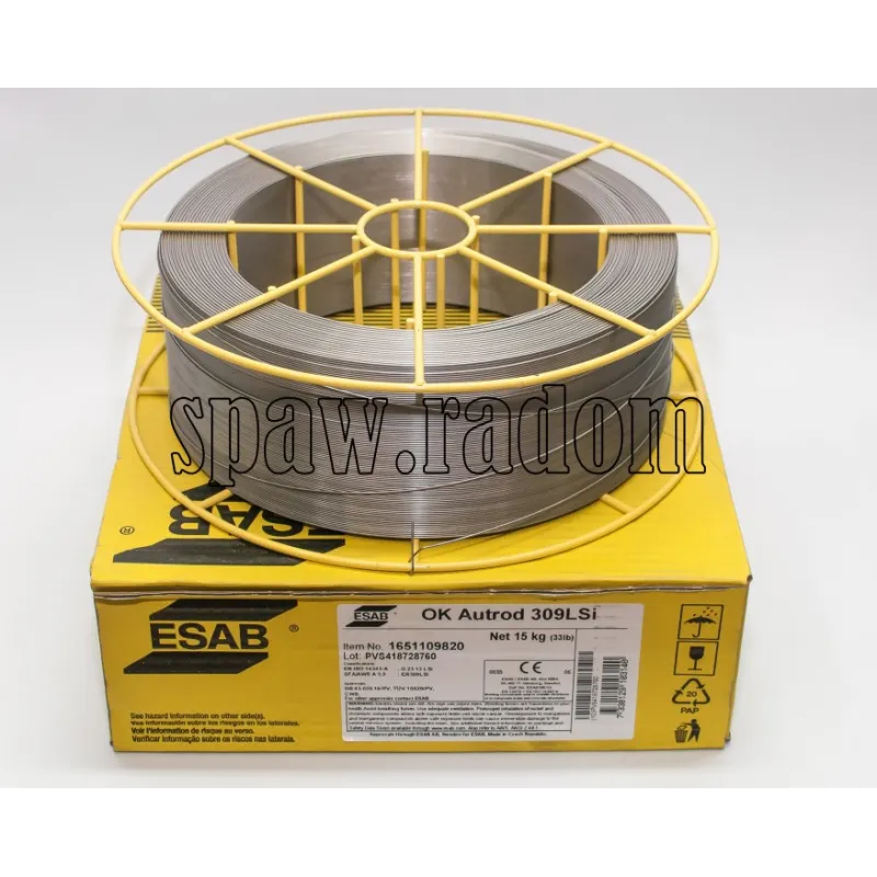 Drut do spawania OK AUTROD 309LSi fi 1,0/15kg ESAB (ESAB2266)
