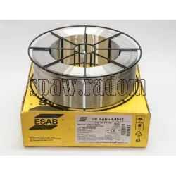 Drut do spawania OK AUTROD 4043 AlSi5 fi 1,2/7kg ESAB (ESAB6583)