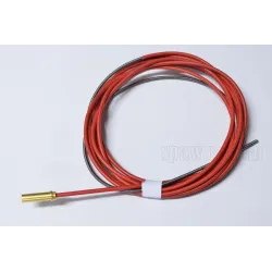 Prowadnik stalowy powlekany 4,5m czerwony (1,0-1,2) pasujący do KEMPPI (NV0514)