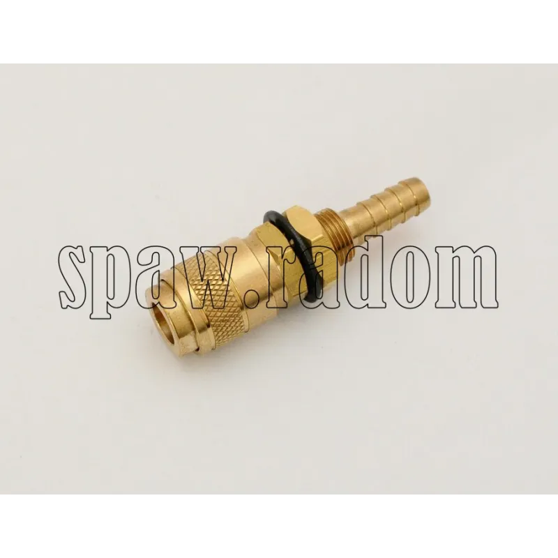 Gniazdo szybkozłącza TYP21 do przegrody na wąż 10mm kolor neutralny (NV9858)