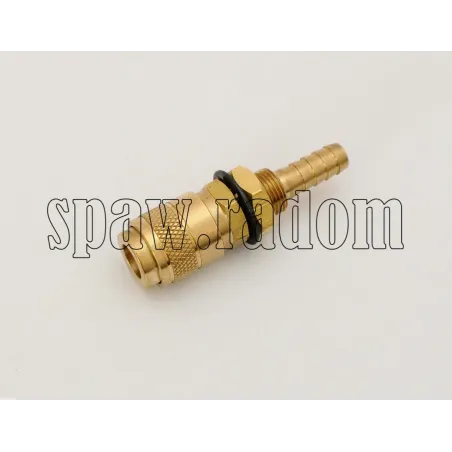 Gniazdo szybkozłącza TYP21 do przegrody na wąż 10mm kolor neutralny (NV9858)