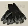 Rękawice robocze dziane bawełniane powlekane latexem nr 9 (W0465)