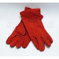 Rękawice spawalnicze termiczne czerwone (W0475)