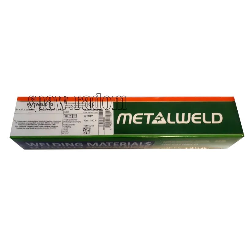 Elektroda RUTWELD 12 fi 4,0x350/5kg METALWELD (R0006)