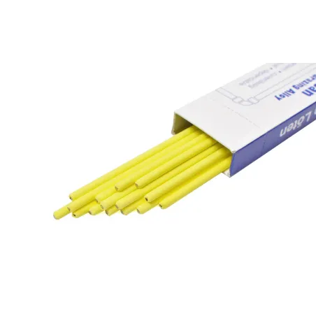 Lut srebrny otulony Ag-45 żółty lub biały 2,0 x 500 (AM0060) (cena za 1szt.)