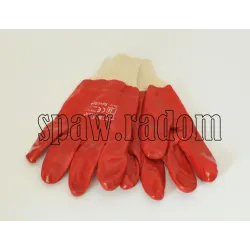 Rękawice robocze wykonane z PVC (IM8754)