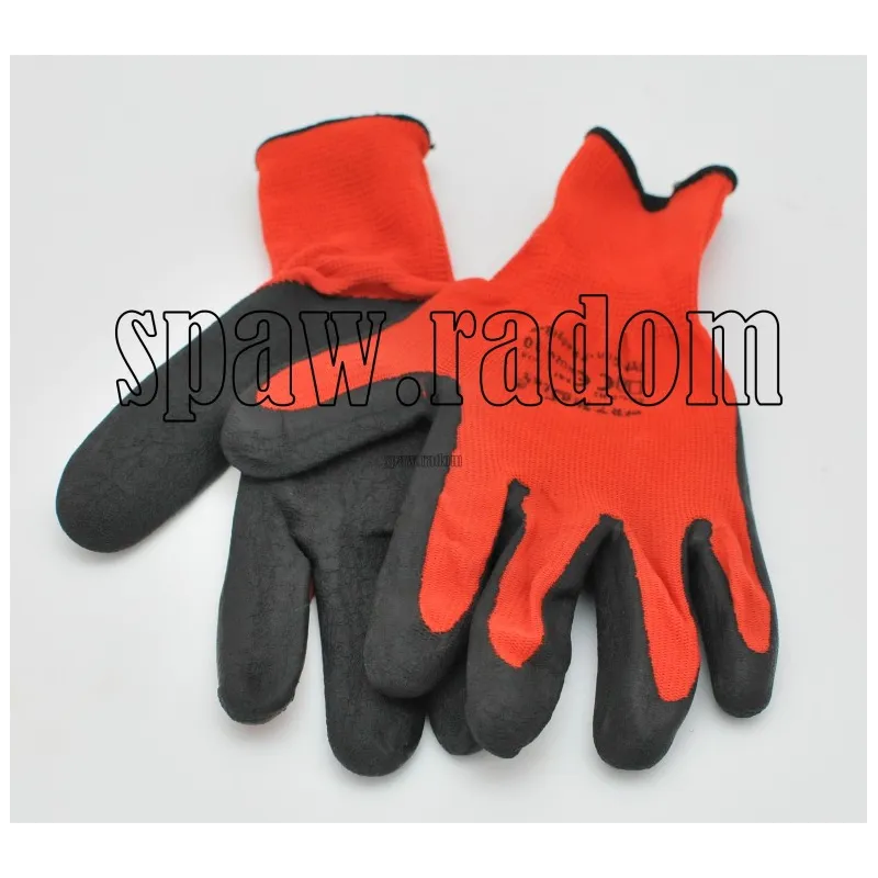 Rękawice robocze, dziane powlekane lateksem nr 8 (IM6377)