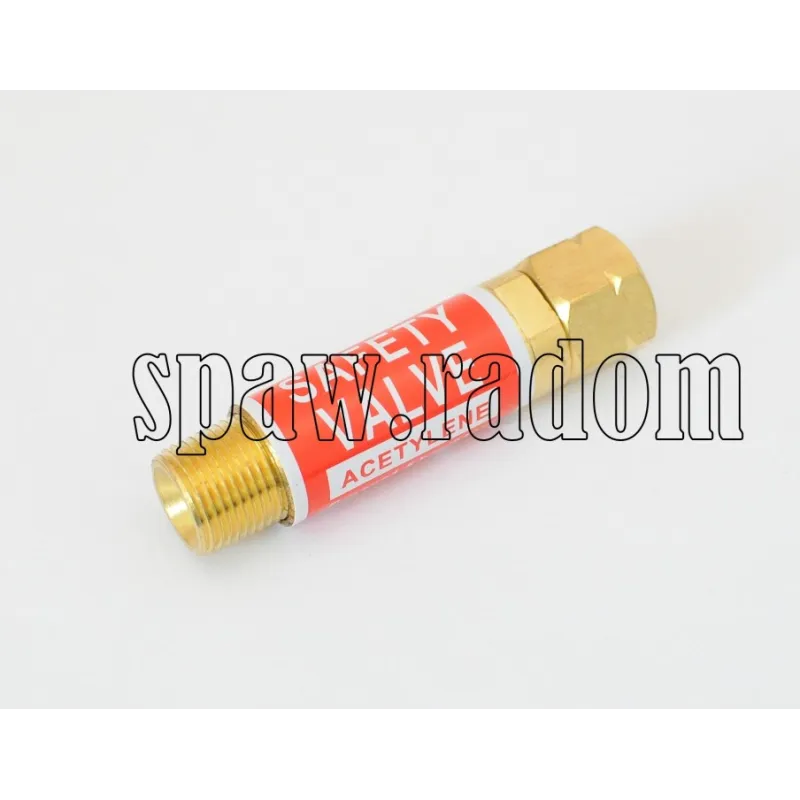 Bezpiecznik przypalnikowy acetylen/propan z gwintem 3/8 L (IM8996)