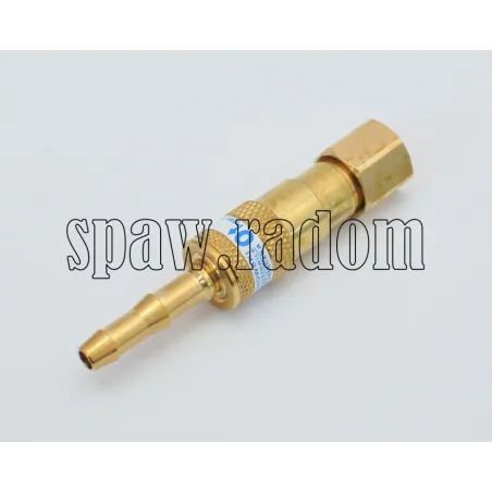 Szybkozłączka na reduktor do tlenu/powietrza SZR-O (IM0688)