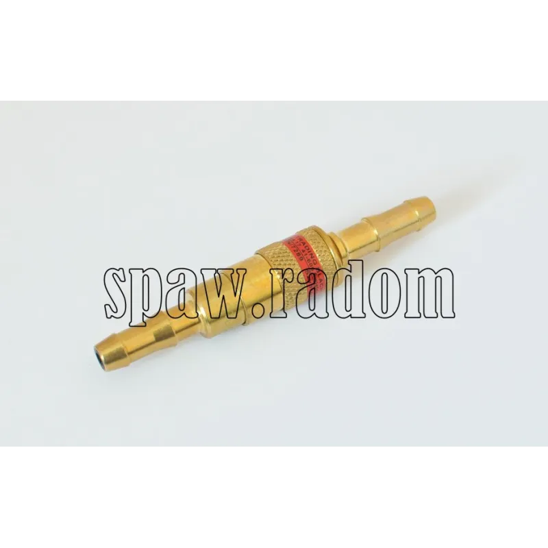 Szybkozłączka śródwężowa do acetylenu/gazu ziemnego/propanu SZW-F (KR0215)