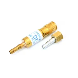 Bezpiecznik przypalnikowy z szybkozłączką do tlenu/powietrza EBSp-O (IM0690)
