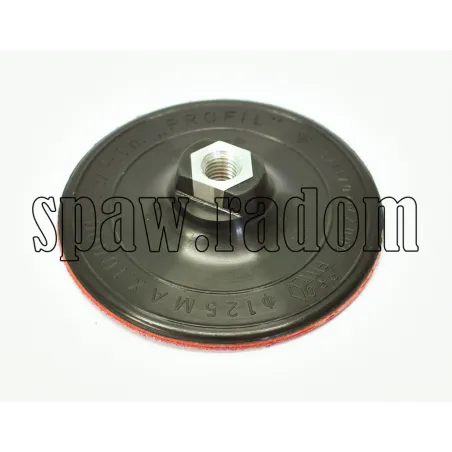 Dysk na rzep z gwintem M14 na szlifierkę - euro fi 125 (IM9533)