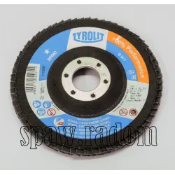 Ściernica lamelkowa fi 125x22 gr 40 metal/inox Basic/ONE TYROLIT (T0101)