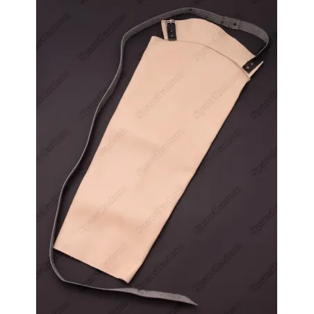 Rękaw spawalniczy lewy ze skóry licowej (KR4491)