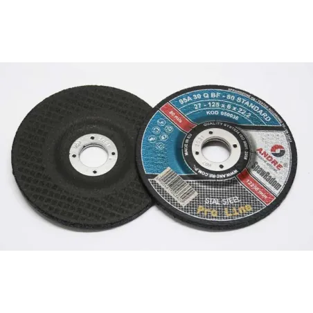 Tarcza do szlifowania metalu 125x6,0x22,2 ANDRE (A0032)