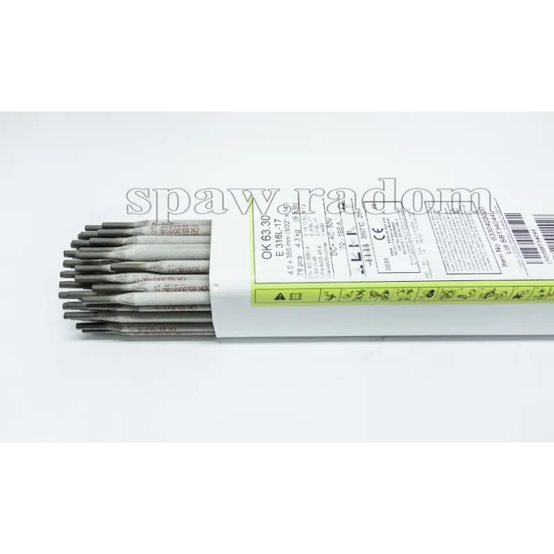 Elektroda OK 63.30 (316L) fi 4,0 x 350mm/78szt/4,3kg ESAB (ESAB6499) (cena za paczkę)