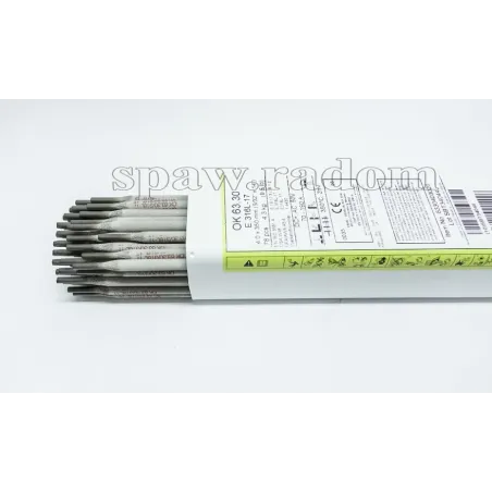 Elektroda OK 63.30 (316L) fi 4,0 x 350mm/78szt/4,3kg ESAB (ESAB6499) (cena za paczkę)