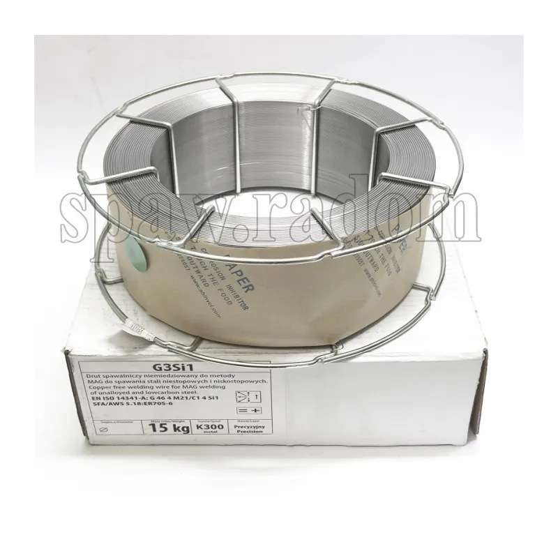 Drut do spawania SG2 1,0/15kg HOT WELD blank (niemiedziowany) METALURGIA (M0095)