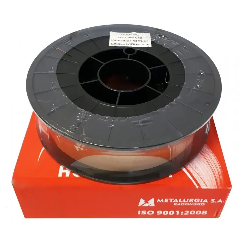 Drut do spawania SG2 1,0/5kg HOT WELD M METALURGIA (M0977)