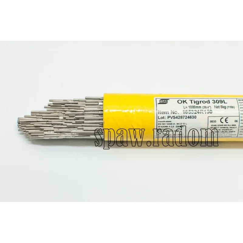 Drut do spawania OK TIGROD 309L fi 1,6/5kg ESAB (ESAB6481) (cena za 1kg)