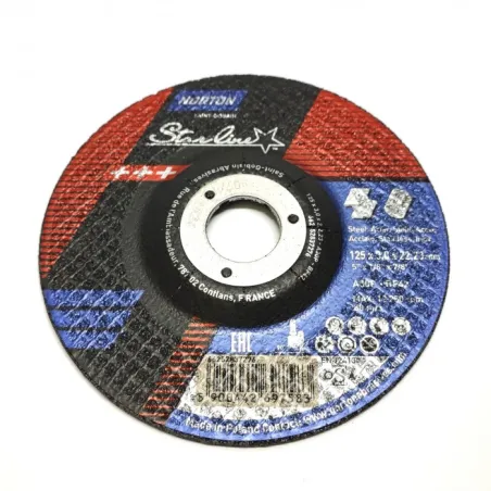 Tarcza do cięcia metalu Starline 125x3.0x22.23 NORTON (N6078)