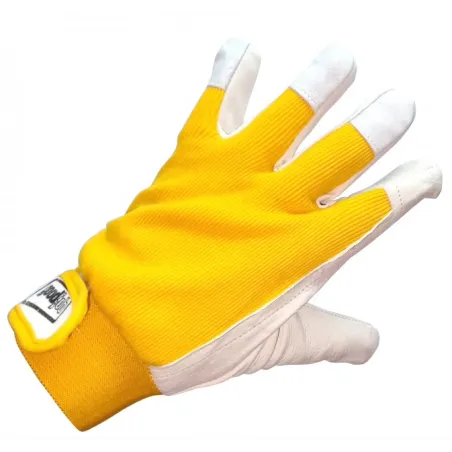 Rękawice robocze ze skóry licowej, ocieplane nr 10 (W0487)